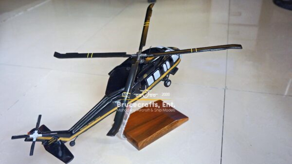 Sikorsky UH-60 Black Hawk Aircraft with detailed craftsmanship.